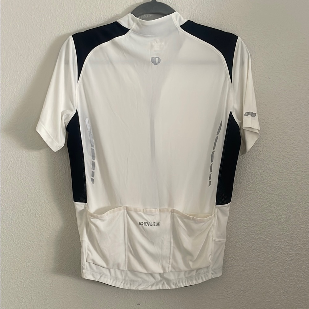 Pearl Izumi White and Black Cycling Jersey - Picture 5 of 6